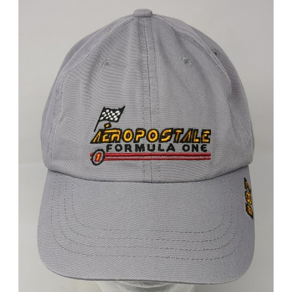 Vintage Aeropostale Formula One Racing Baseball Dad Hat Cap Y2K‎ 90s 1990s Aero
